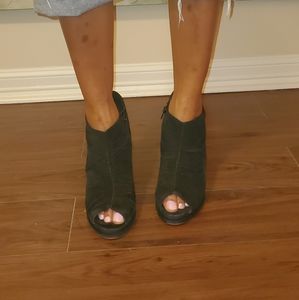 Nine West Black Booties